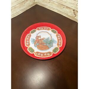 Teddy bear Xmas‎ tray